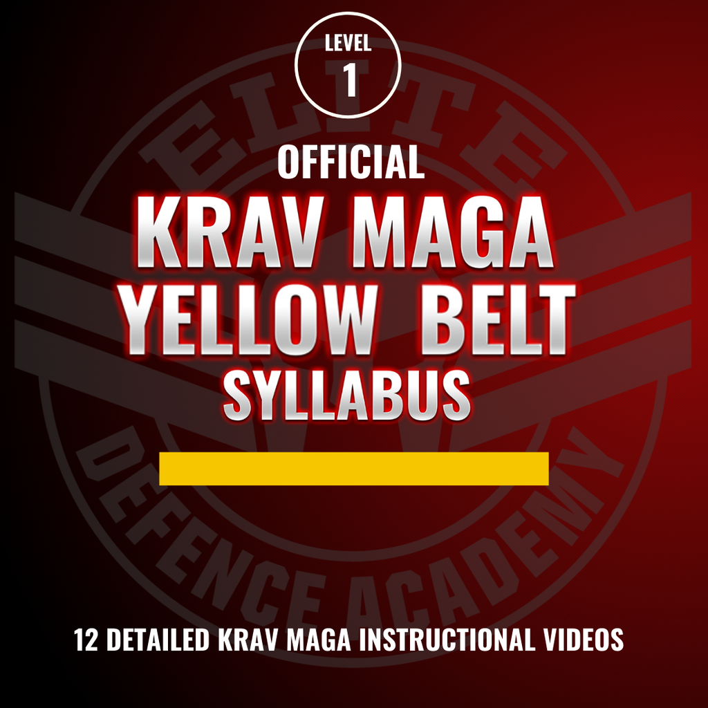 Krav maga yellow sales belt