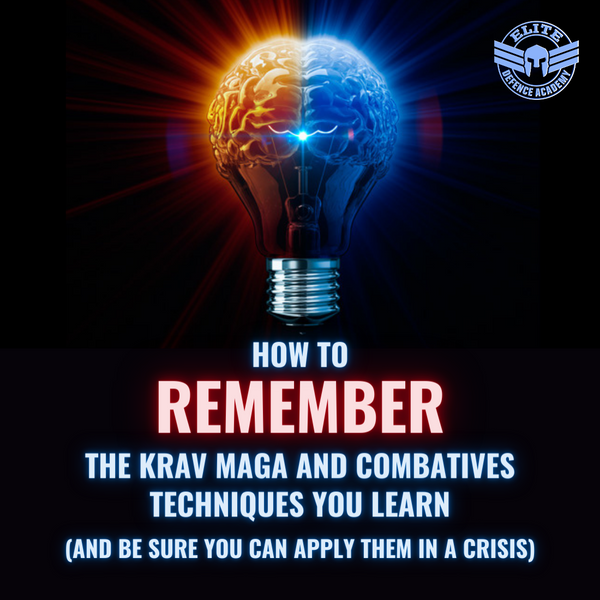 3 Easy Ways To Remember Krav Maga Techniques