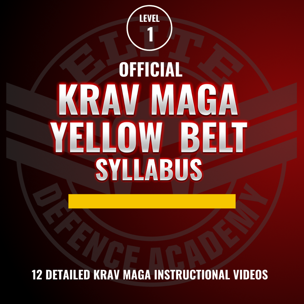 EDA Krav Maga Yellow Belt Syllabus (12 Videos)